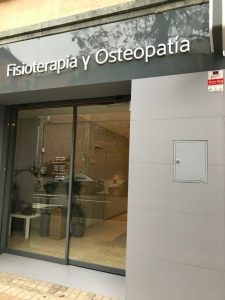 Fachada del Centro de Fisioterapia y Osteopatia Gemma Chamorro